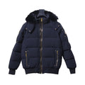 Moose Knuckles Bomber Blu Navy Imbottito