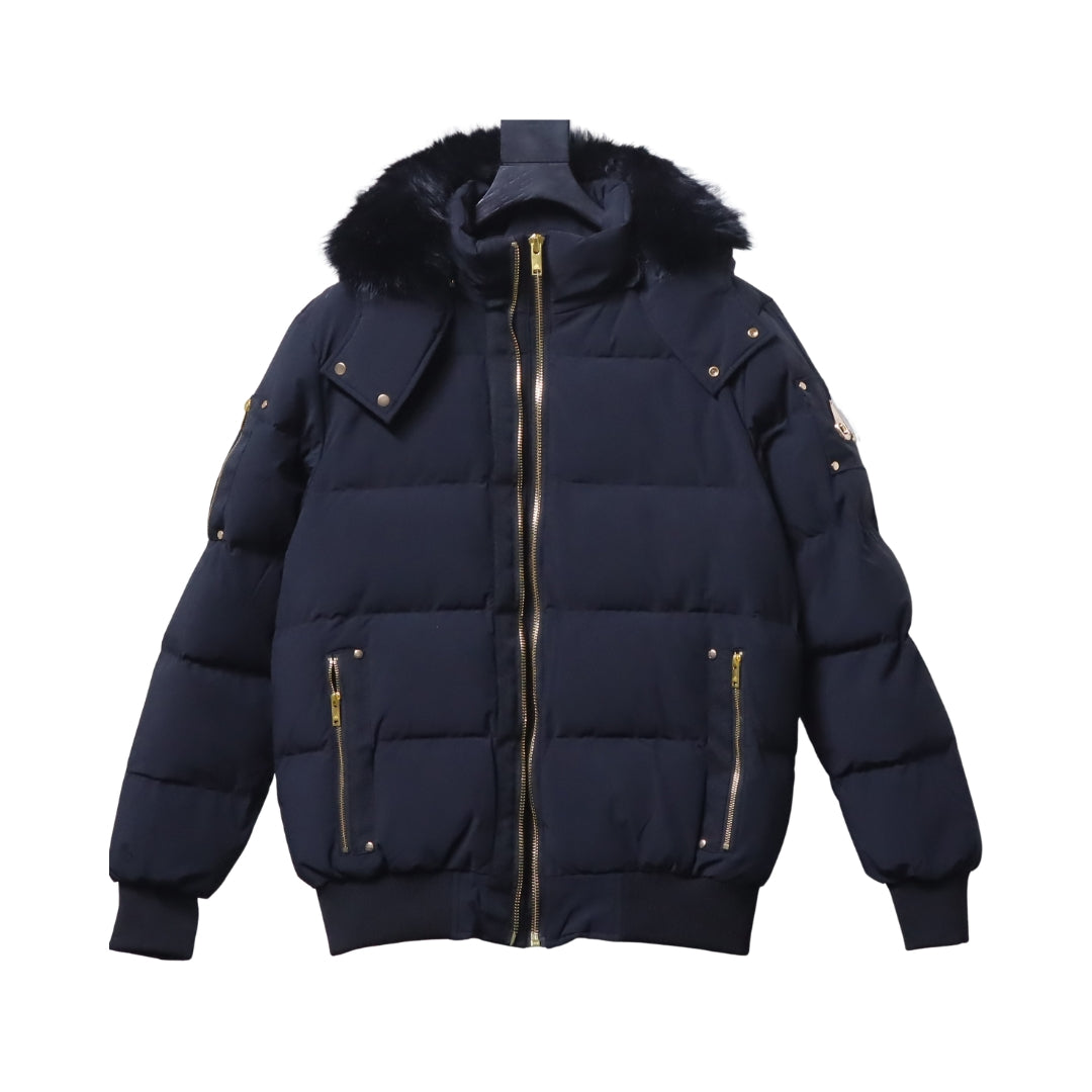Moose Knuckles Bomber Blu Navy Imbottito