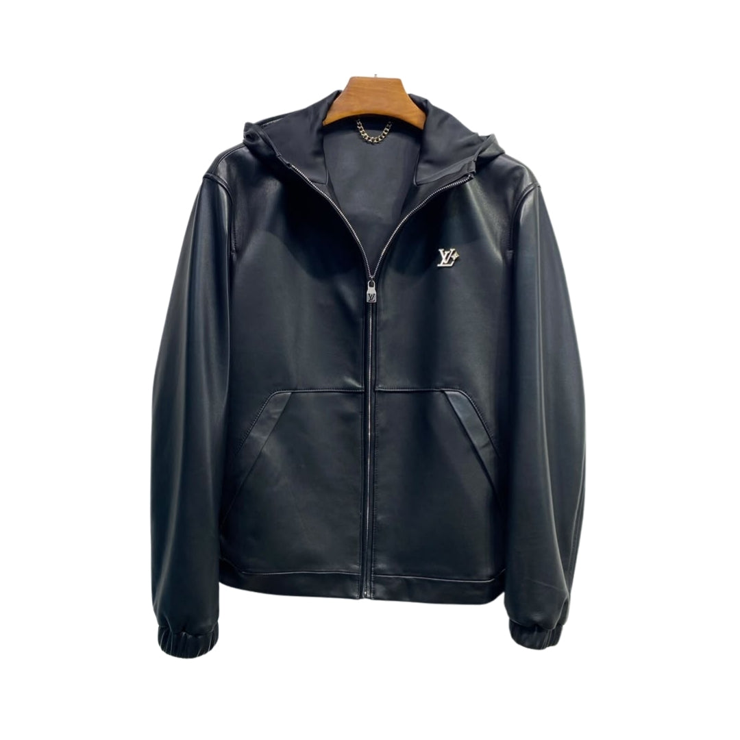 Louis Vuitton Zip-Up In Stile Pelle Nera