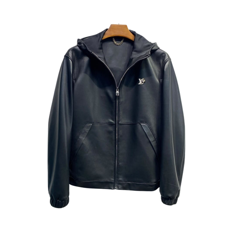 Louis Vuitton Zip-Up In Stile Pelle Nera
