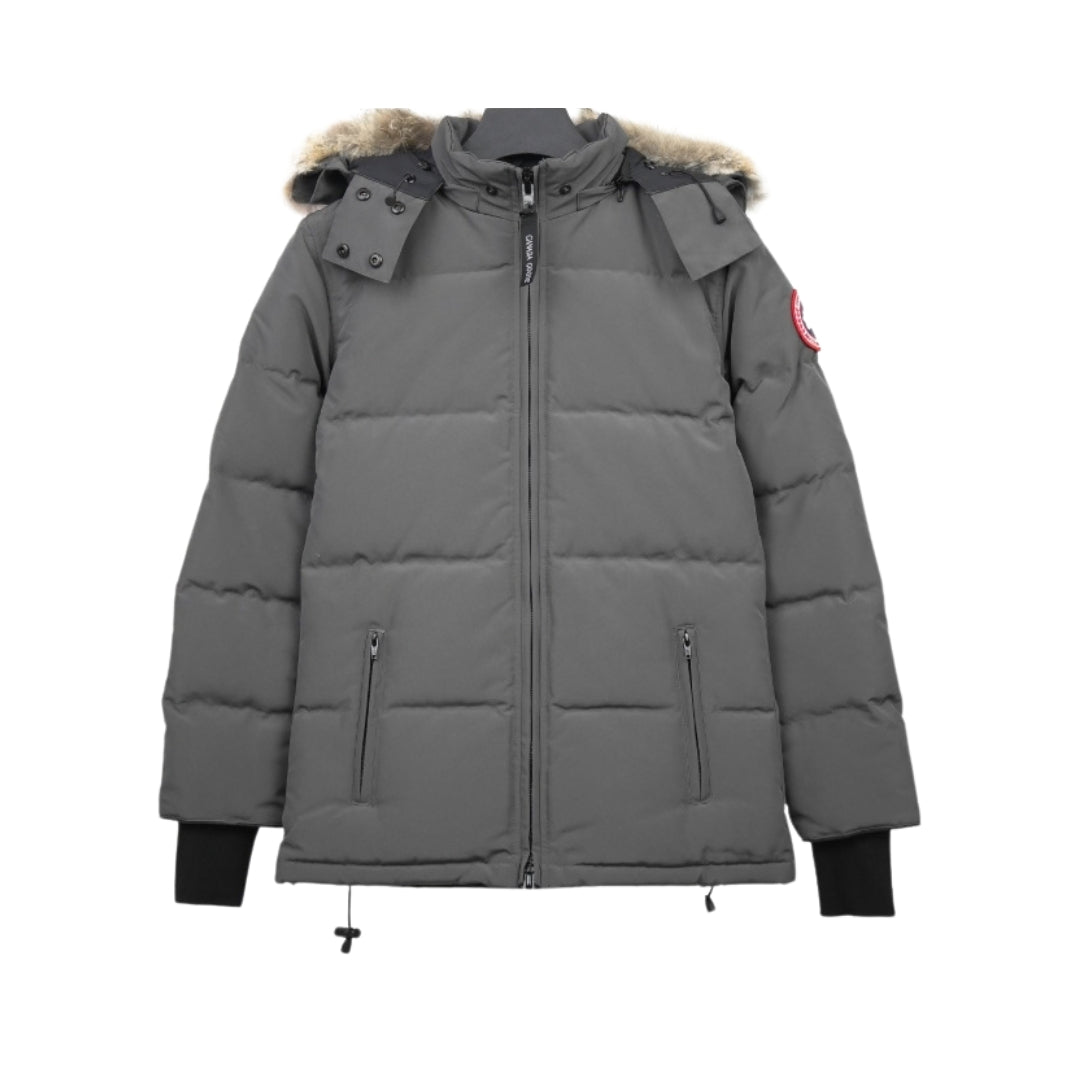 canada goose Parka Chelsea Grigia Cappuccio Pelliccia