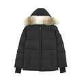 canada goose Parka Chelsea Nero Cappuccio Pelliccia