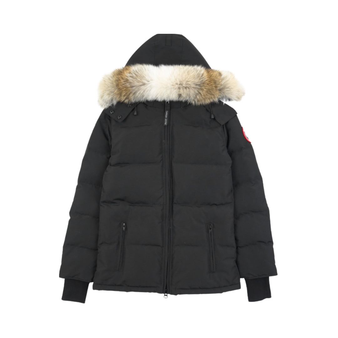 canada goose Parka Chelsea Nero Cappuccio Pelliccia