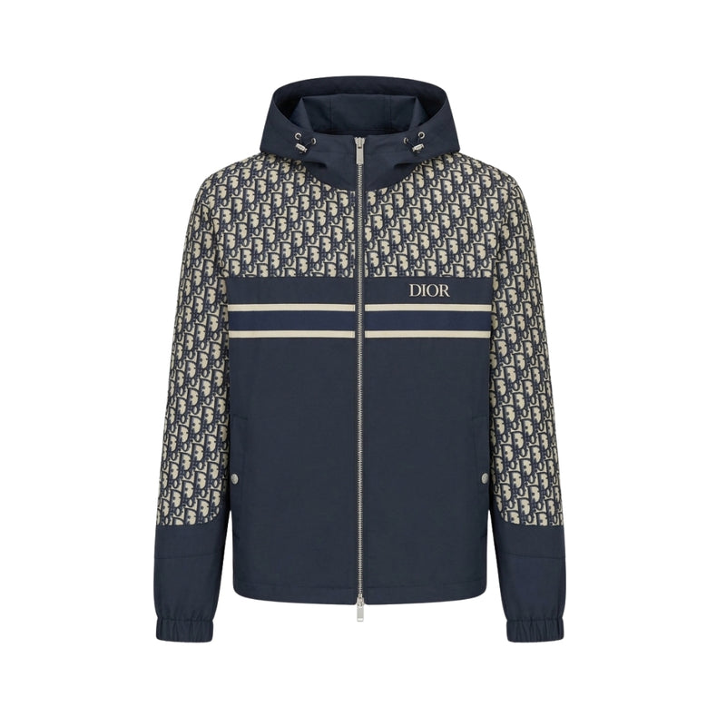 Dior Vento Blu Navy con Motivo Oblique