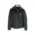 Prada Elegante Con Zip Nero