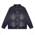 BALENCIAGA denim blouson jacket