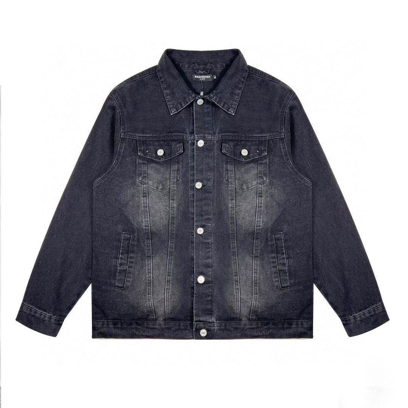 BALENCIAGA denim blouson jacket