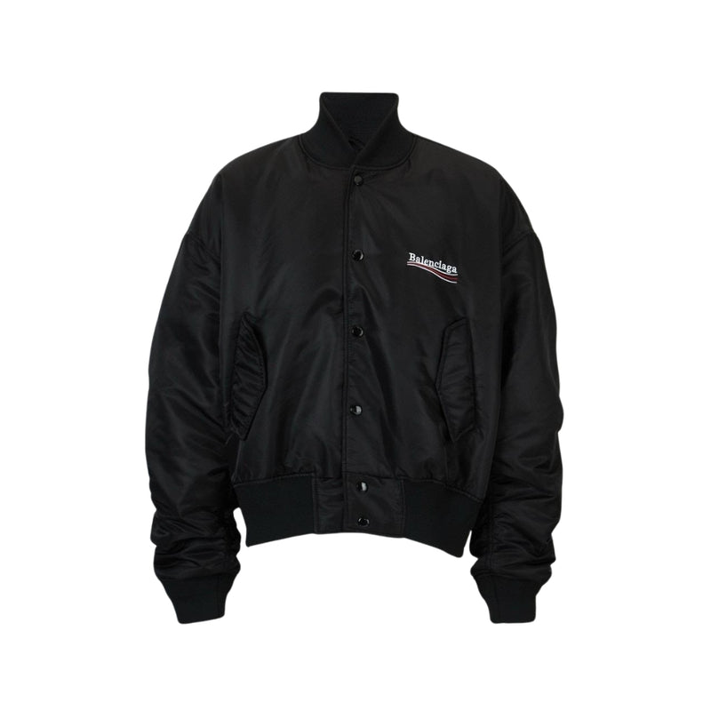 BALENCIAGA jacket with 'Political Campaign' logo