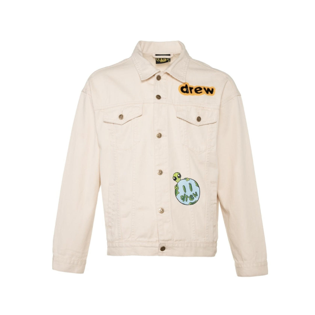 Drew House Bear Printjean Jackets