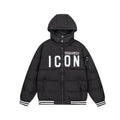 Dsquared2 Bomber jacket with back logo Black