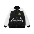 BALENCIAGA designer clothing varsity baseball coat
