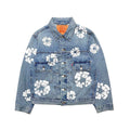 Denim Tears Tear Cotton Wreath Denim Jacket