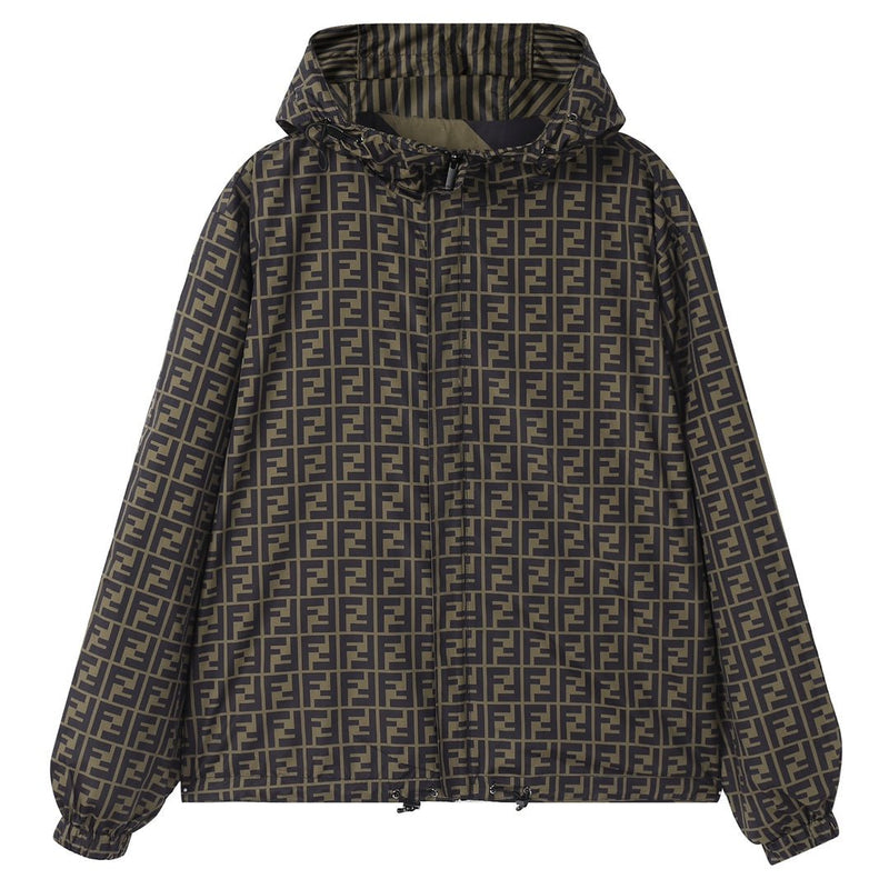 Fendi Reversible Logo-Print Shell