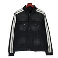Palm Angels TRACK DENIM JACKET in black