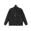 Chrome hearts Giacca Di Jeans Nera Con Stampa A Croce