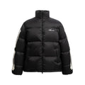 AMIRI Giacca imbottita nera con patch-applicazione