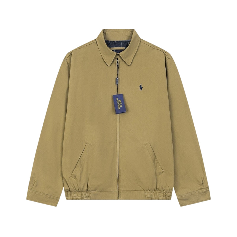 Ralph Lauren Zip-Up Ricamato Con Logo