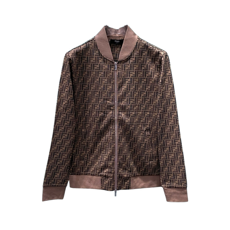 Fendi Bomber Con Stampa Monogramma
