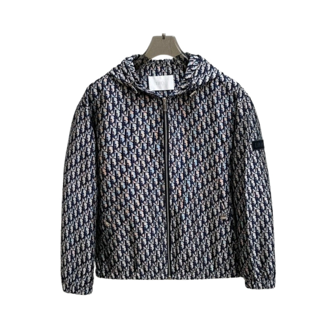 Dior Taffetà Tecnico Jacquard Blu