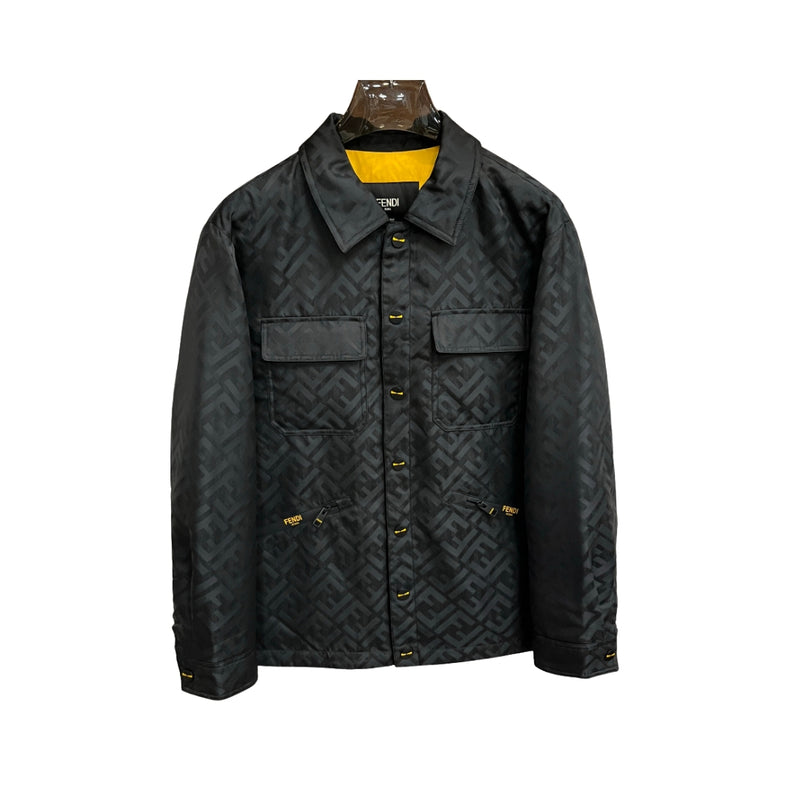 Fendi Monogramma FF Su Tutta La Superficie Nero