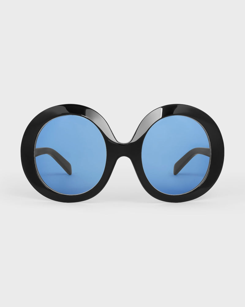 Celine — Disc Sunglasses — Black