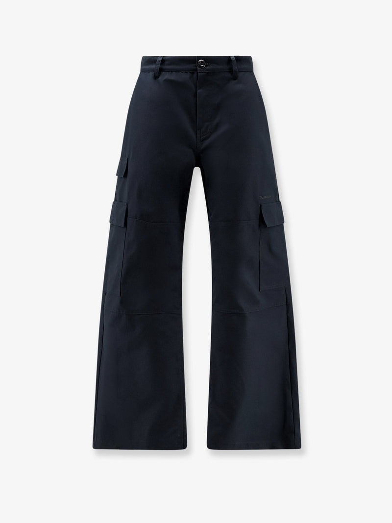 Balenciaga Straight Fit Cargo cotton trousers