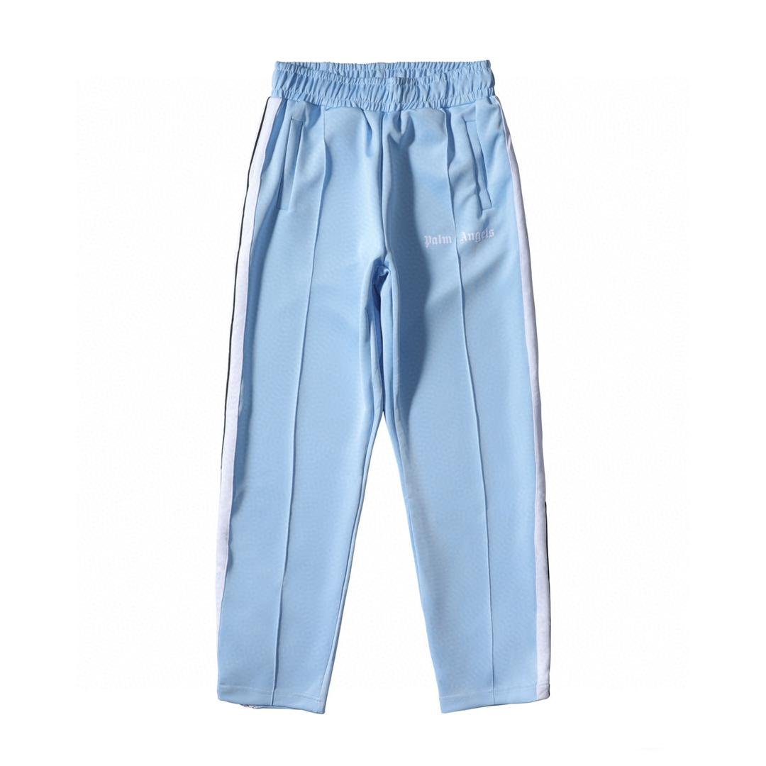 Palm Angels Blue Track Suit Pants