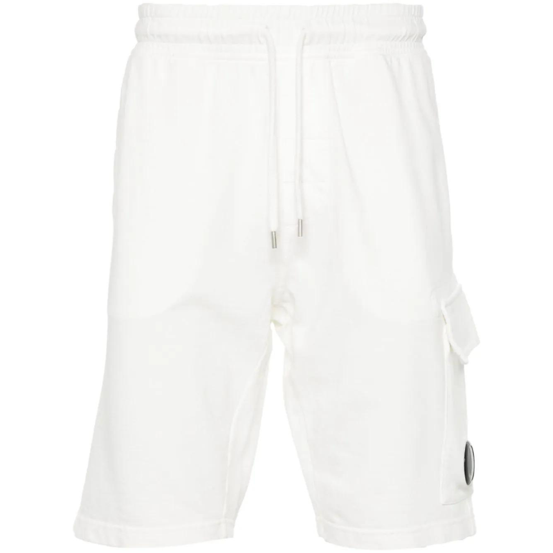 C.P. Company Lens-detail cotton cargo shorts