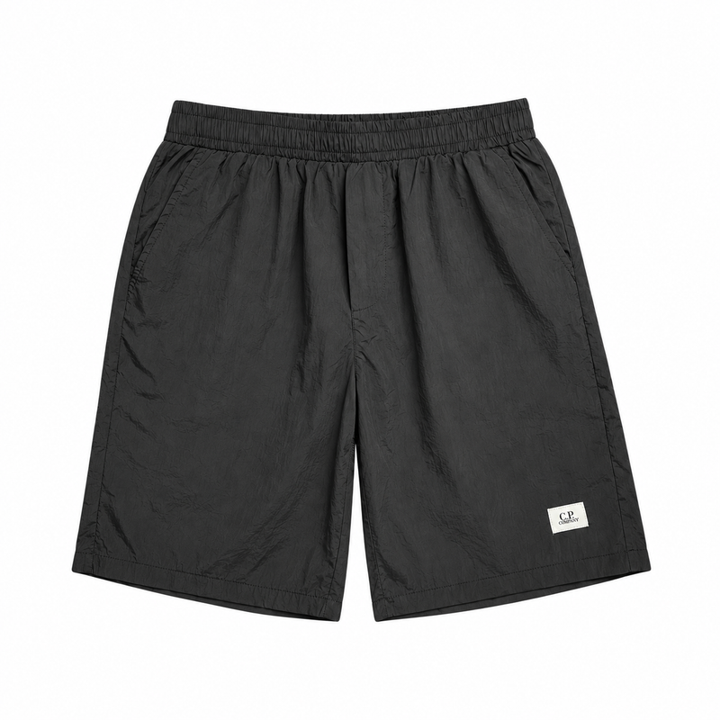 C.P. Company Griffin swim shorts on white background