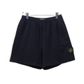 Stone Island Shorts Neri con Logo Compass