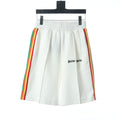 Palm Angels Rainbow Track Short White